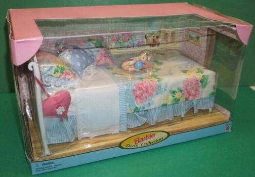 Mattel - Barbie - Decor - Bed - Furniture
